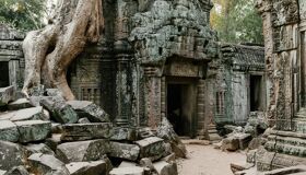 Angkor Thom Temple Gate, Siem Reap